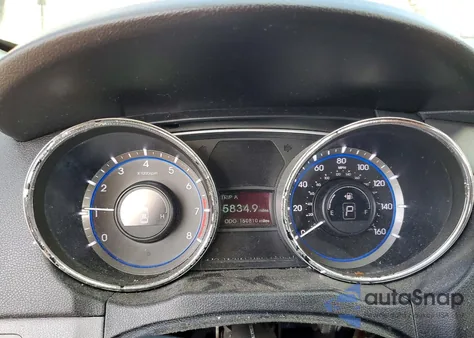 2014 Hyundai Sonata Gls z USA, uszkodzony, nr VIN 5NPEB4AC1EH830187